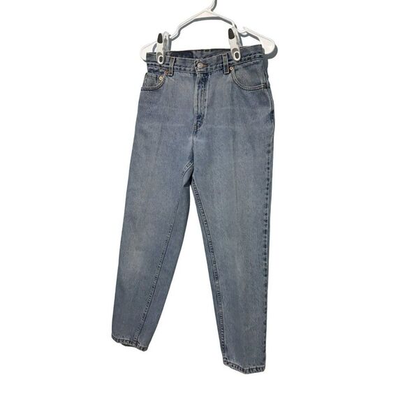 Levi’s 550 High Rise Relaxed Tapered Jeans Size 10P - Picture 1 of 8